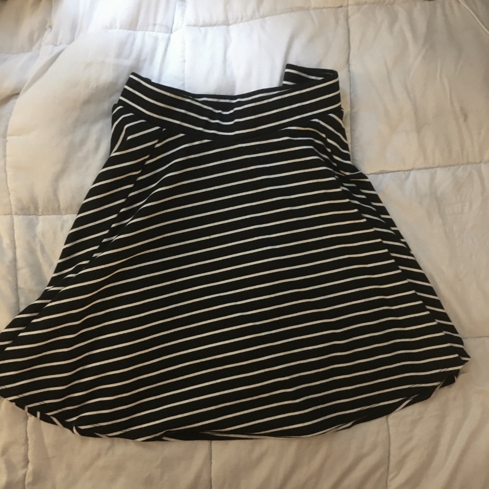 Torrid Striped Circle Skirt